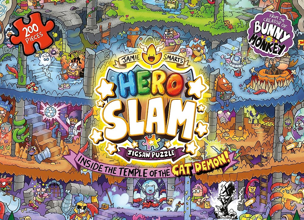 Jamie Smart's Hero Slam Jigsaw Puzzle