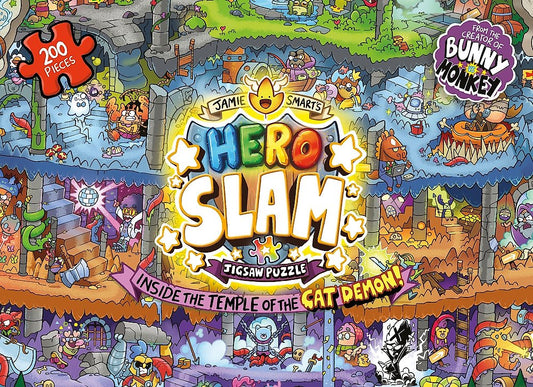 Jamie Smart's Hero Slam Jigsaw Puzzle