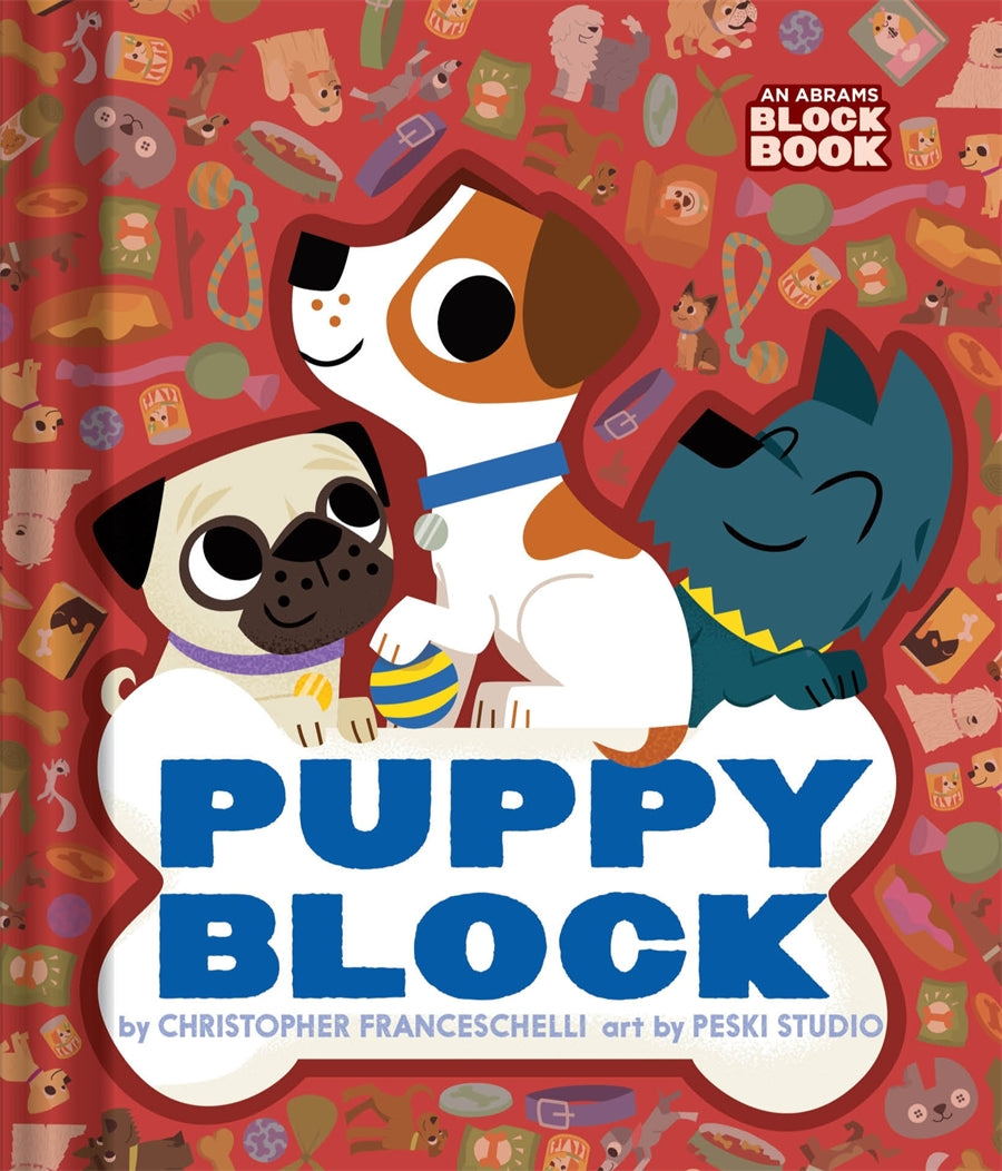 Puppyblock Abrams Block Book