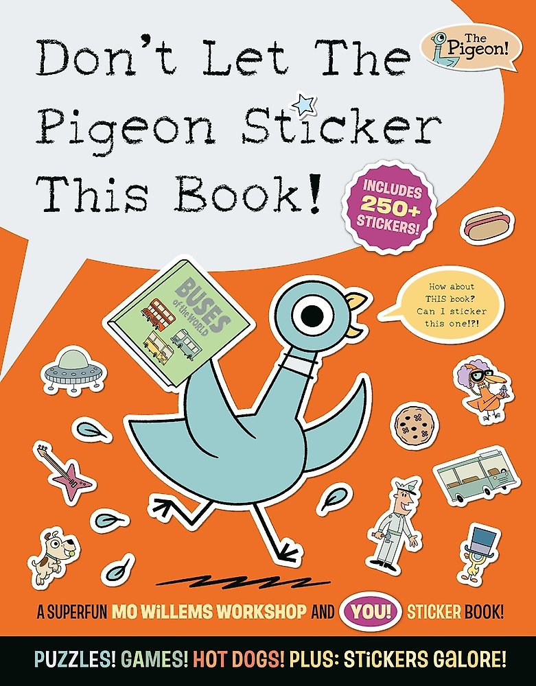 Don't Let The Pigeon Sticker This Book