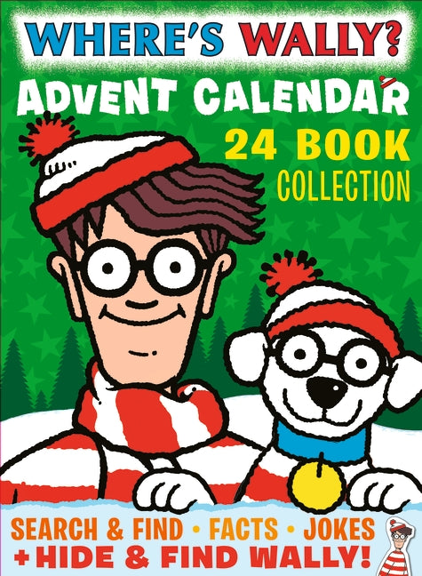 Advent Calendar Where's Wally? 24 Book Collection