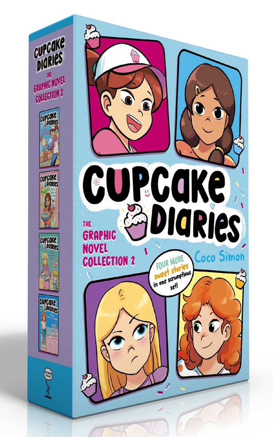 Cupcake Diaries Graphic Novels 5-8 (boxed Set)