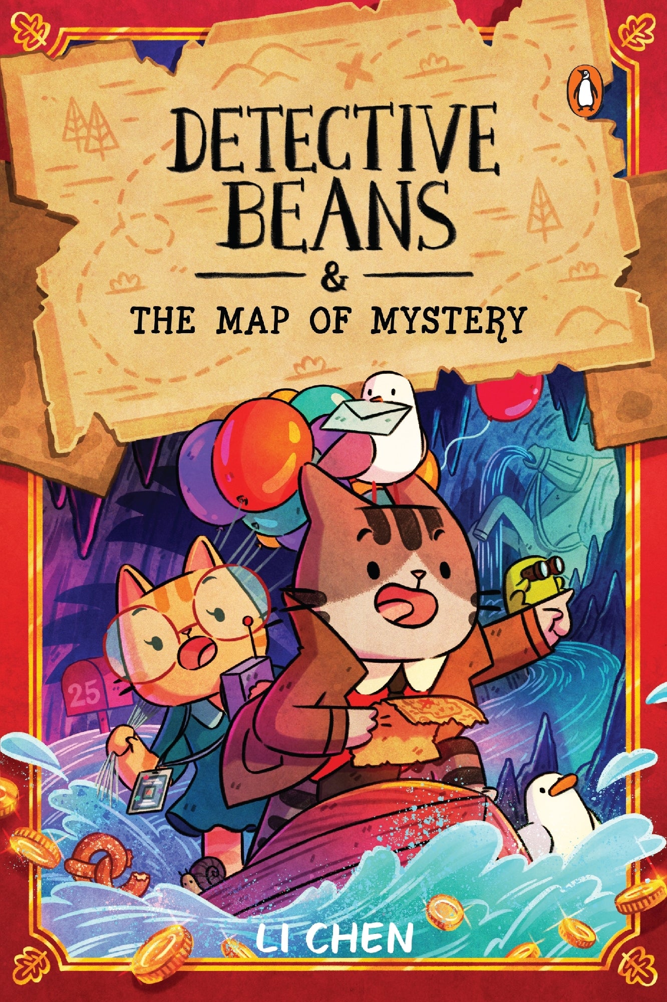Detective Beans And The Map Of Mystery