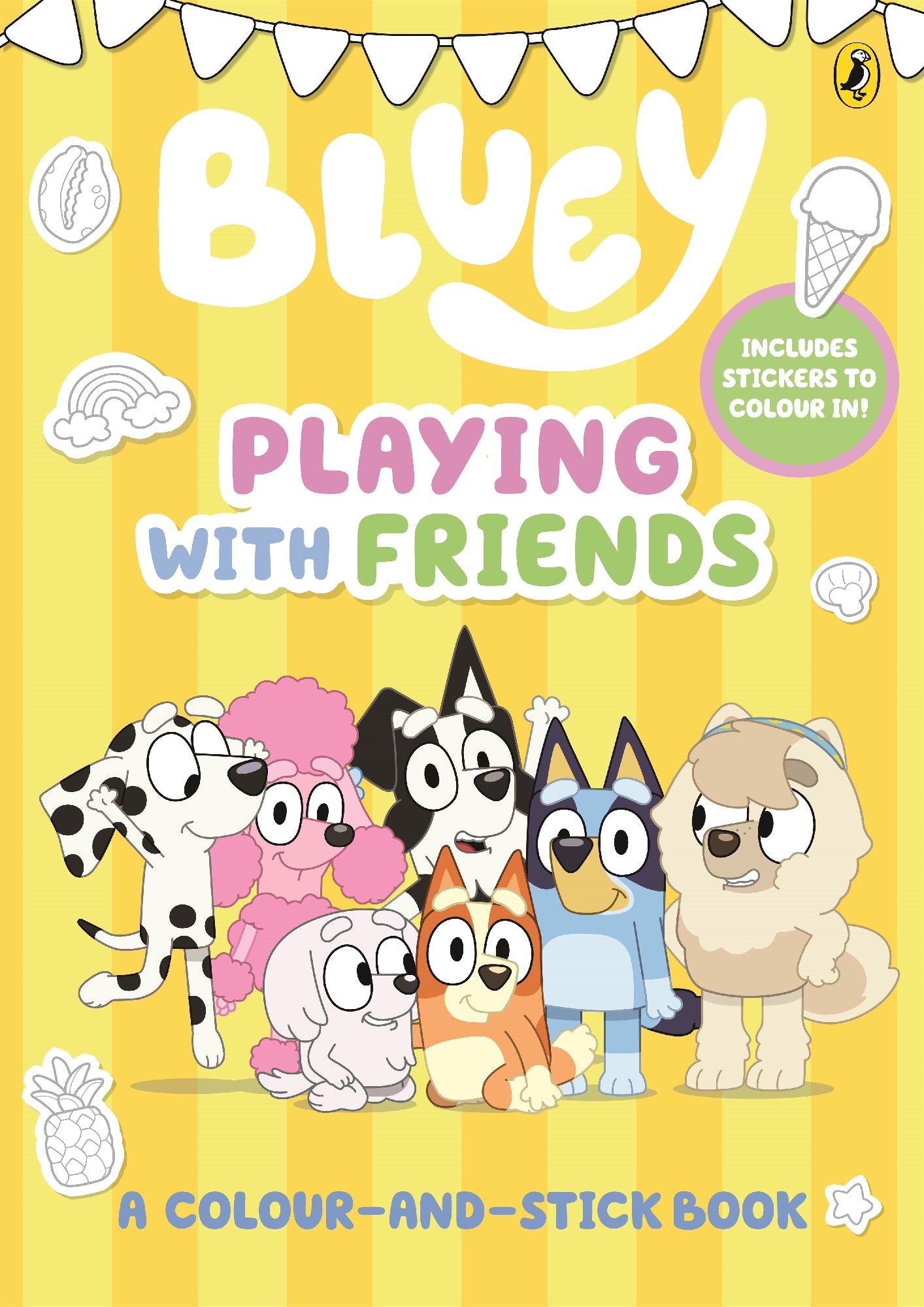 Bluey Playing With Friends
