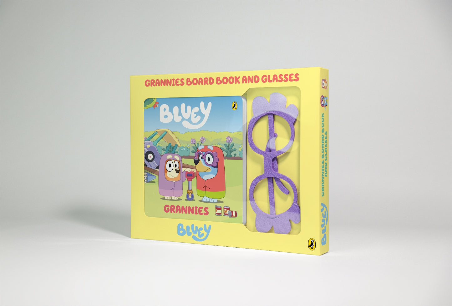 Bluey Grannies Board Book And Grannies Glasses Box Set