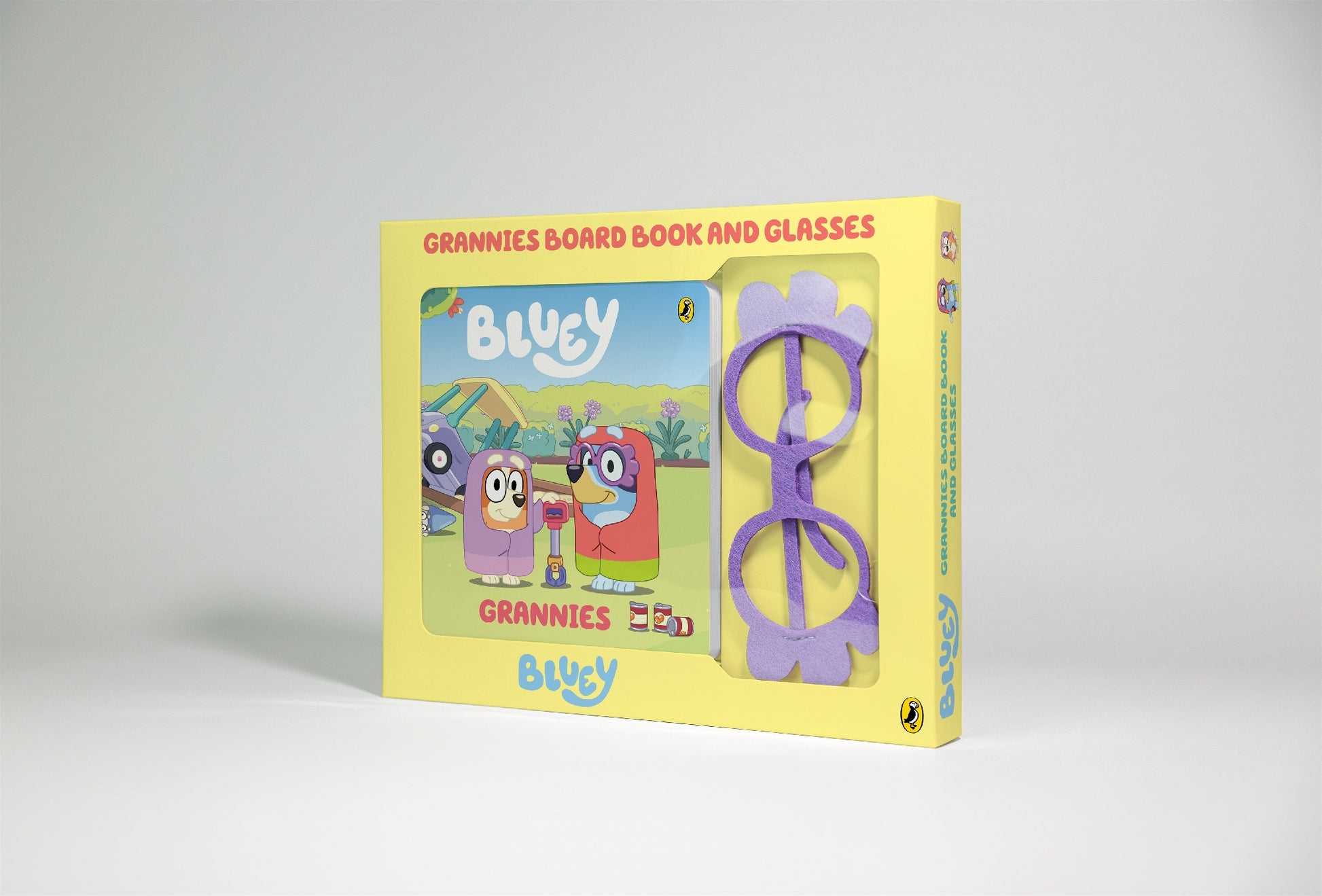 Bluey Grannies Board Book And Grannies Glasses Box Set