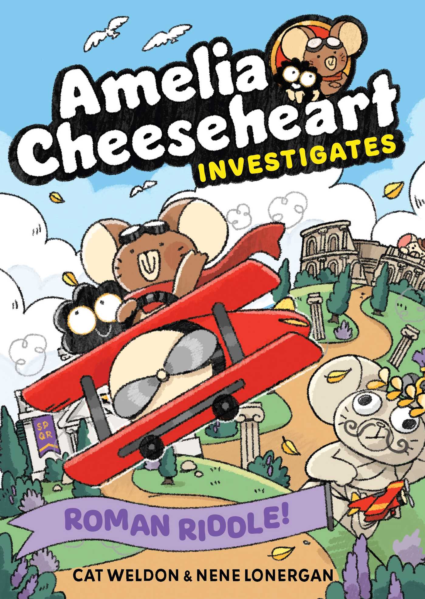 Amelia Cheeseheart #4 Investigates Roman Riddle