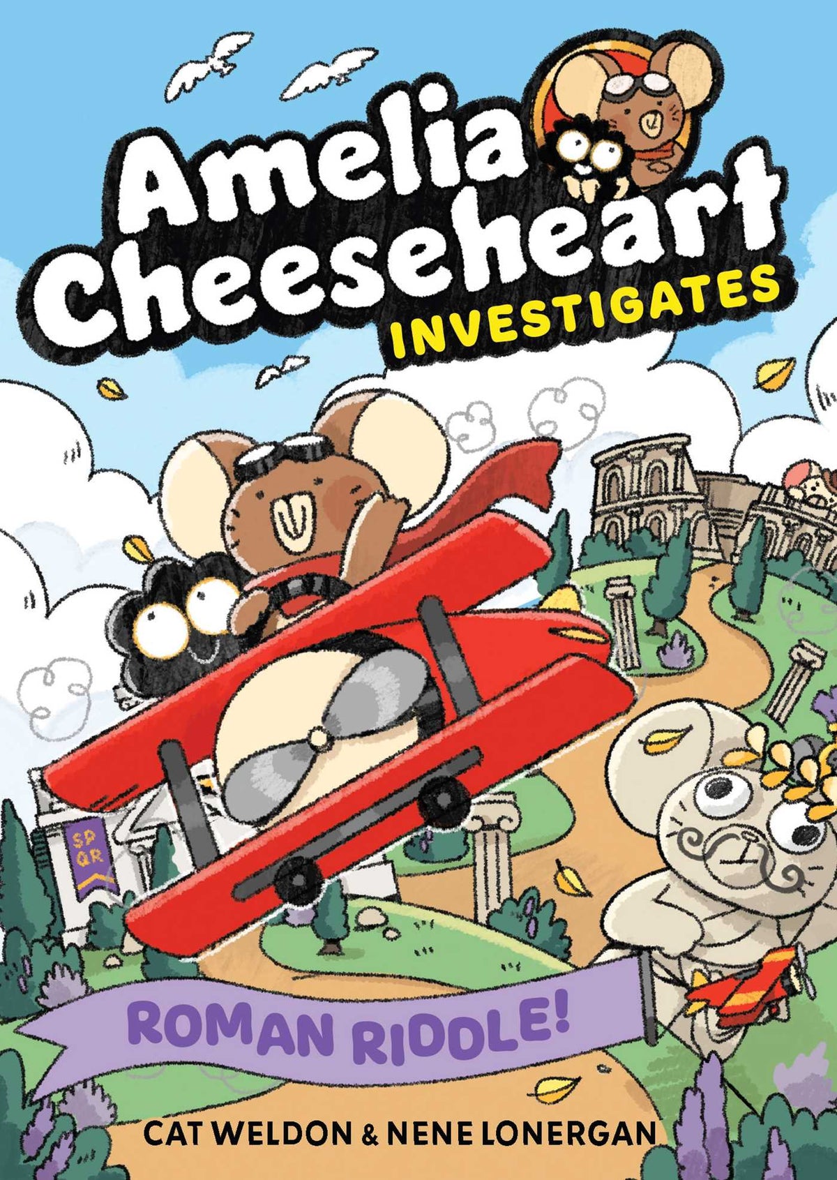 Amelia Cheeseheart #4 Investigates Roman Riddle