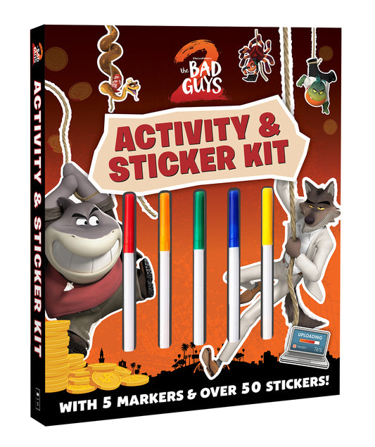 Bad Guys 2 Activity And Sticker Ki