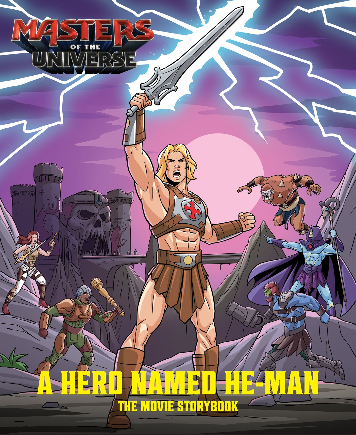 Masters Of The Universe A Hero Named He-man Movie Storybook (mattel)