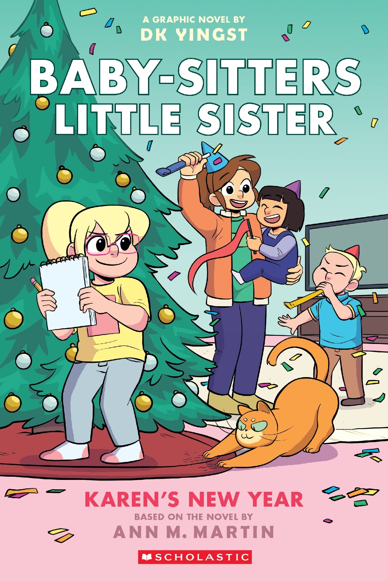 Karen's New Year: A Graphic Novel (baby-sitters Little Sister #13)