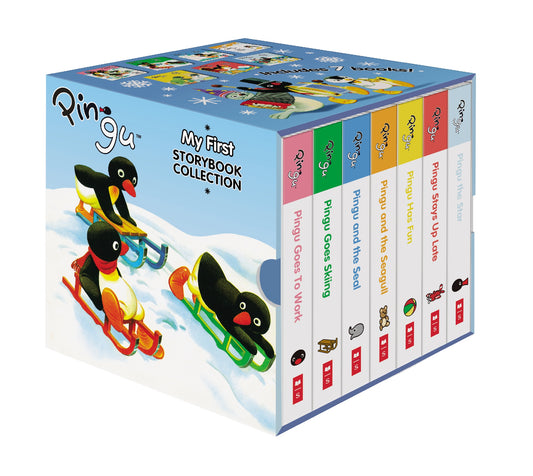 Pingu My Little 7-book Library Cube