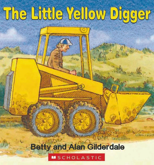 Little Yellow Digger Board Book