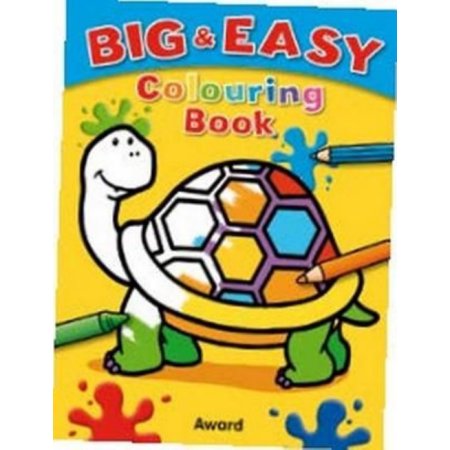 Big And Easy Colouring Book Fire Engine