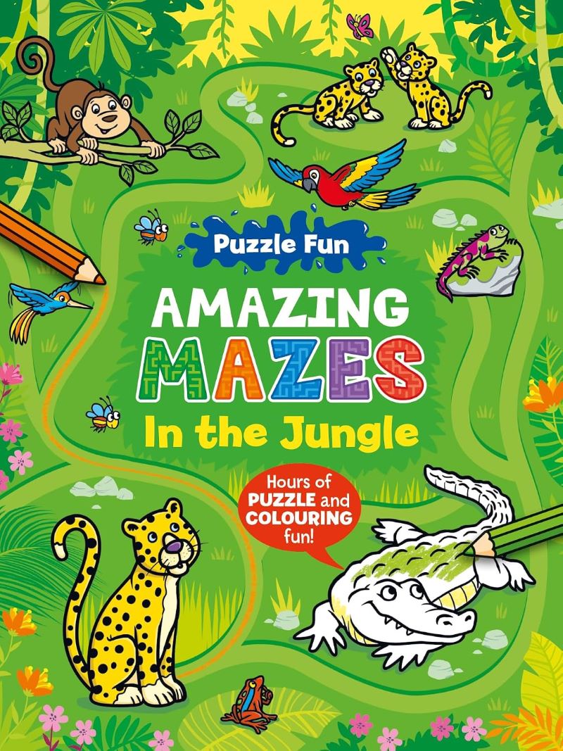 Puzzle Fun Amazing Mazes: In The Jungle
