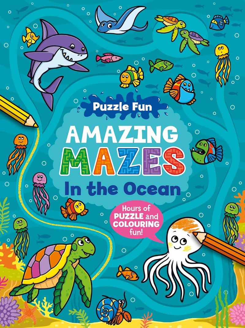 Puzzle Fun Amazing Mazes: In The Ocean