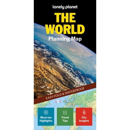 Lonely Planet The World Planning Map