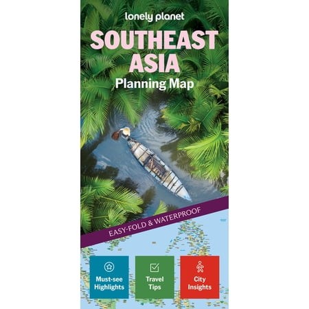 Lonely Planet Southeast Asia Planning Map