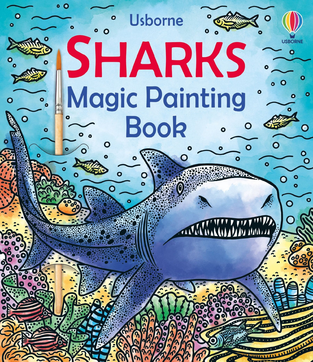 Magic Painting Book Shark