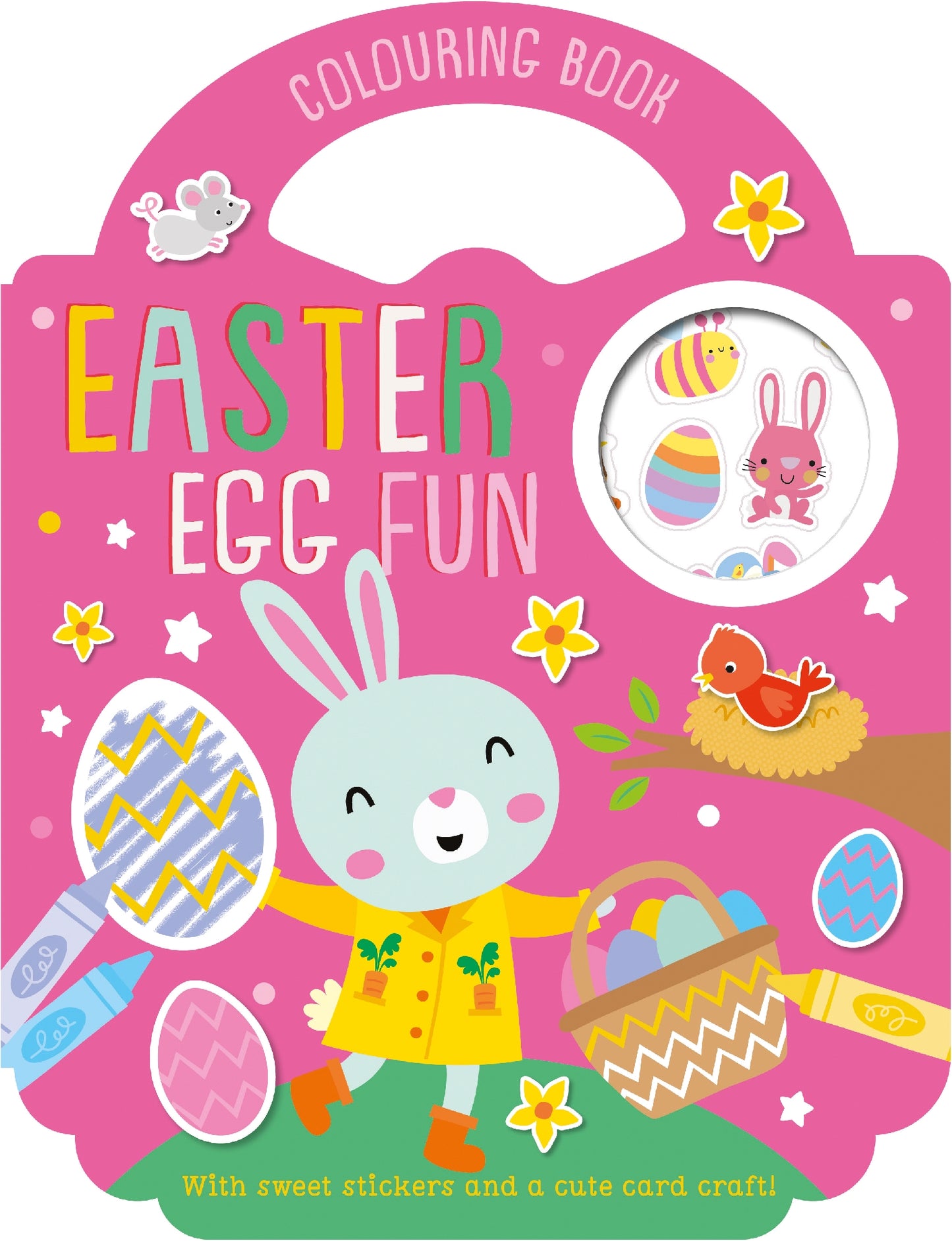 Big Egg Hunt: Activity Book Colouring Stickers