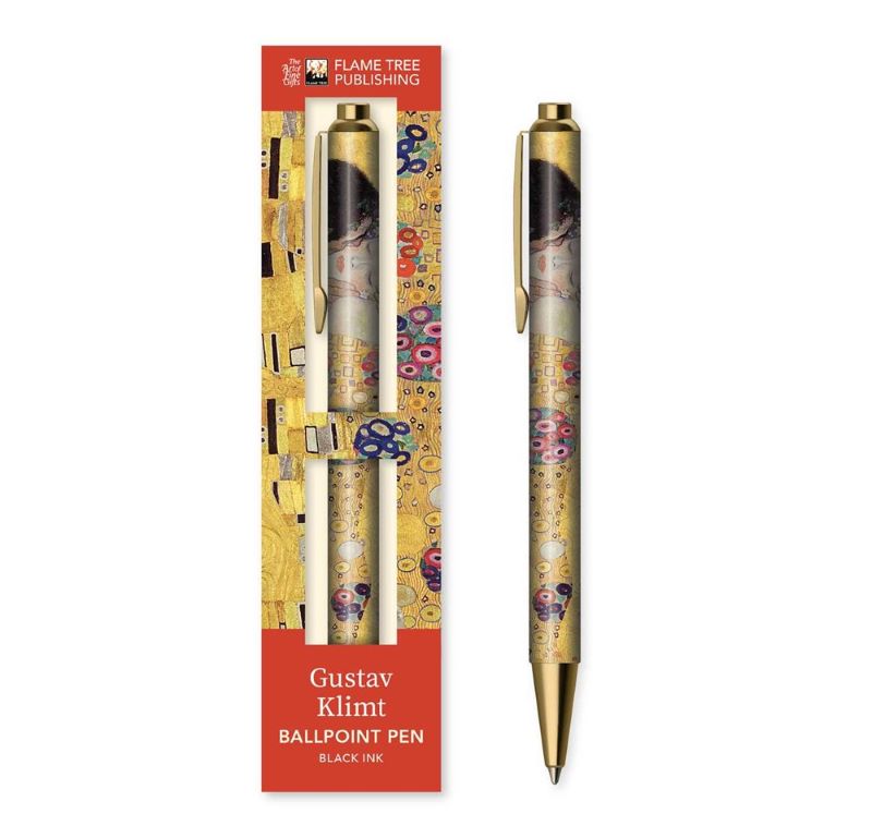 Pen Boxed Decorative Kiss Klimt