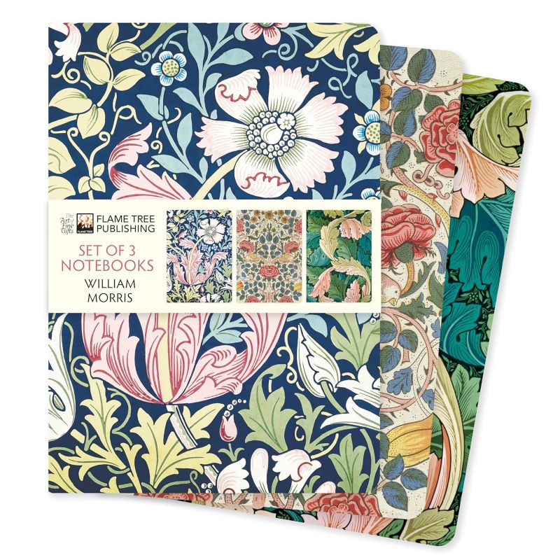 Standard Notebooks William Morrisx3