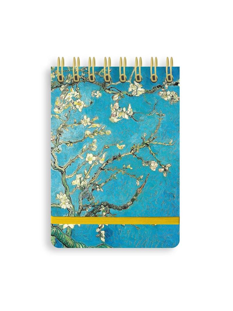 Spiral Bound Pocket Notebook 02 Vincent Van Gogh Almond Blossom