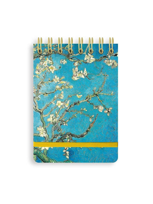 Spiral Bound Pocket Notebook 02 Vincent Van Gogh Almond Blossom