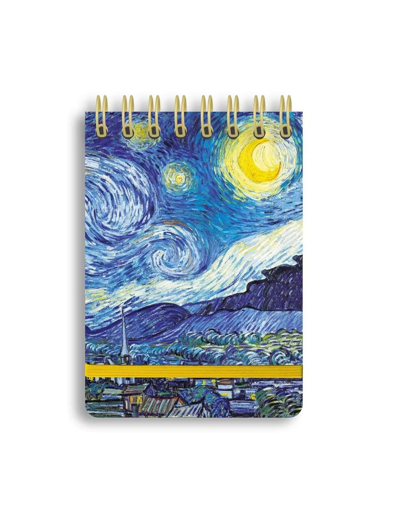 Spiral Bound Pocket Notebook 03 Vincent Van Gogh The Starry Night