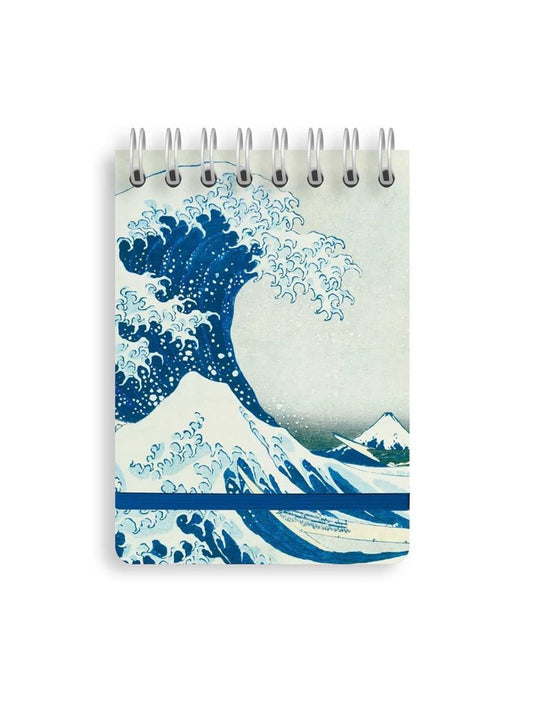 Spiral Bound Pocket Notebook Katsushika Hokusai The Great Wave