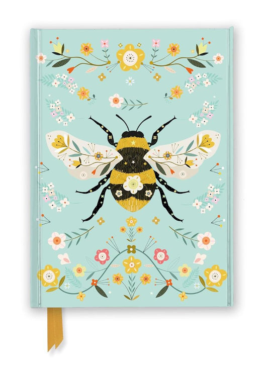 Foiled Journal Bee Brown, Beautiful Bee