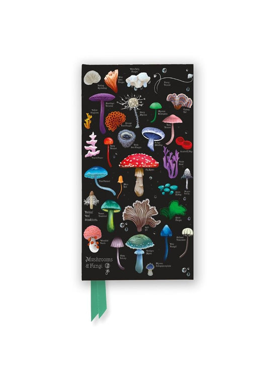 Foiled Slimline Journal  Anna Stead, Mushrooms & Fungi
