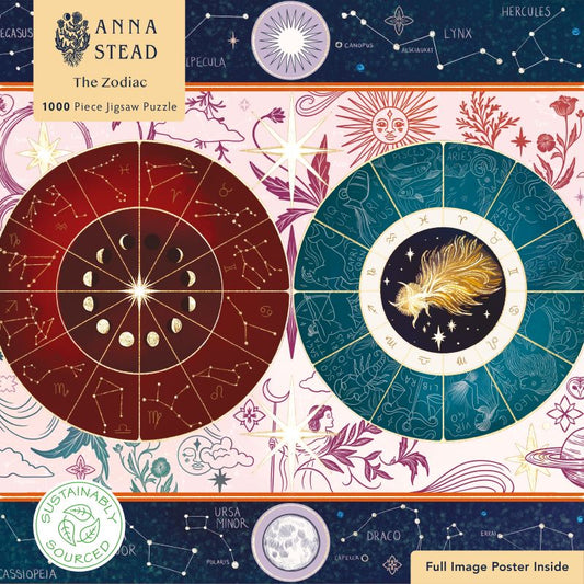 Jigsaw 1000  Anna Stead, The Zodiac
