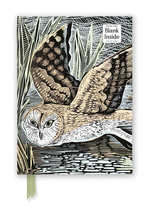 Foiled Blank Journal: Angela Harding, Marsh Owl
