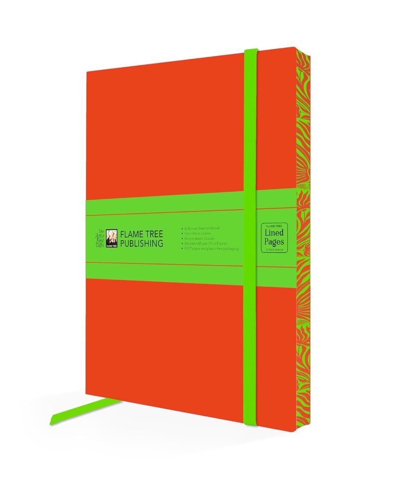 Artisan Paperback Notebook: Orange