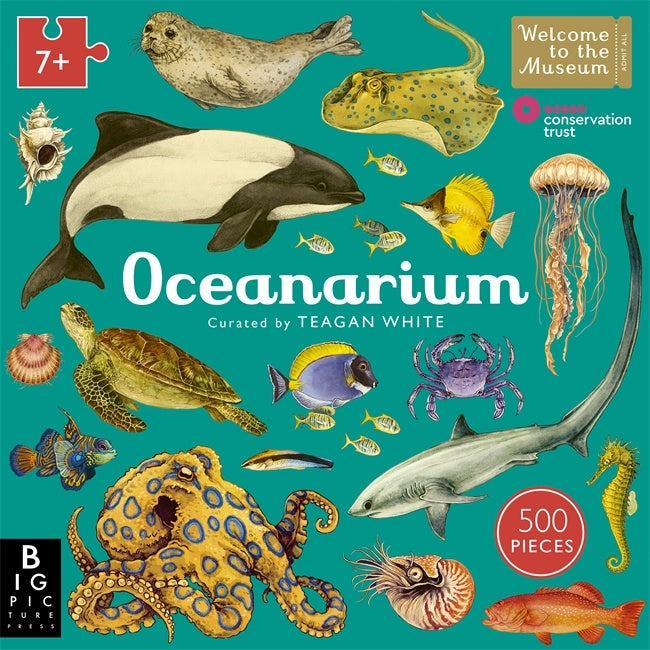 Oceanarium 500-piece Jigsaw Puzzle (welcome To The Museum)