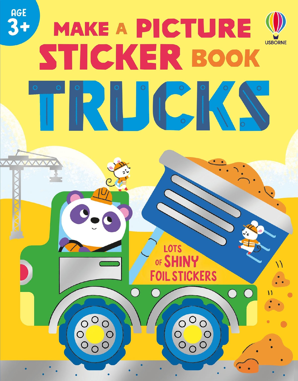 Make A Picture Sticker Book Trucks
