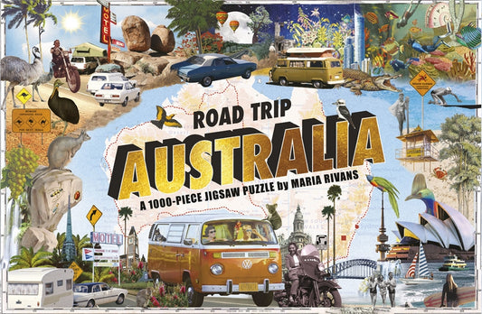 Jigsaw 1000 Road Trip Australia