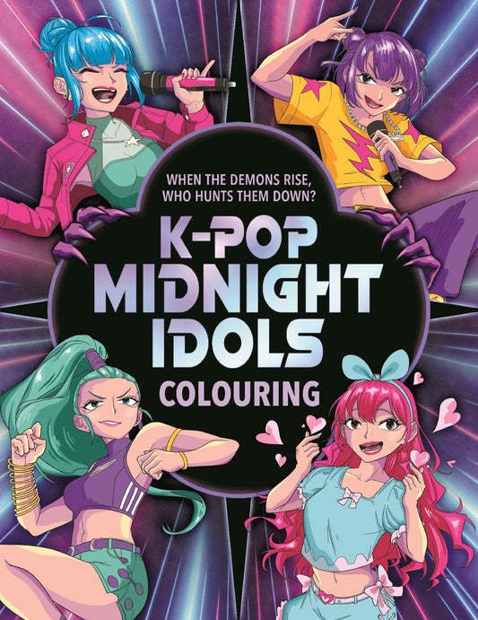 K-pop Midnight Idols Colouring