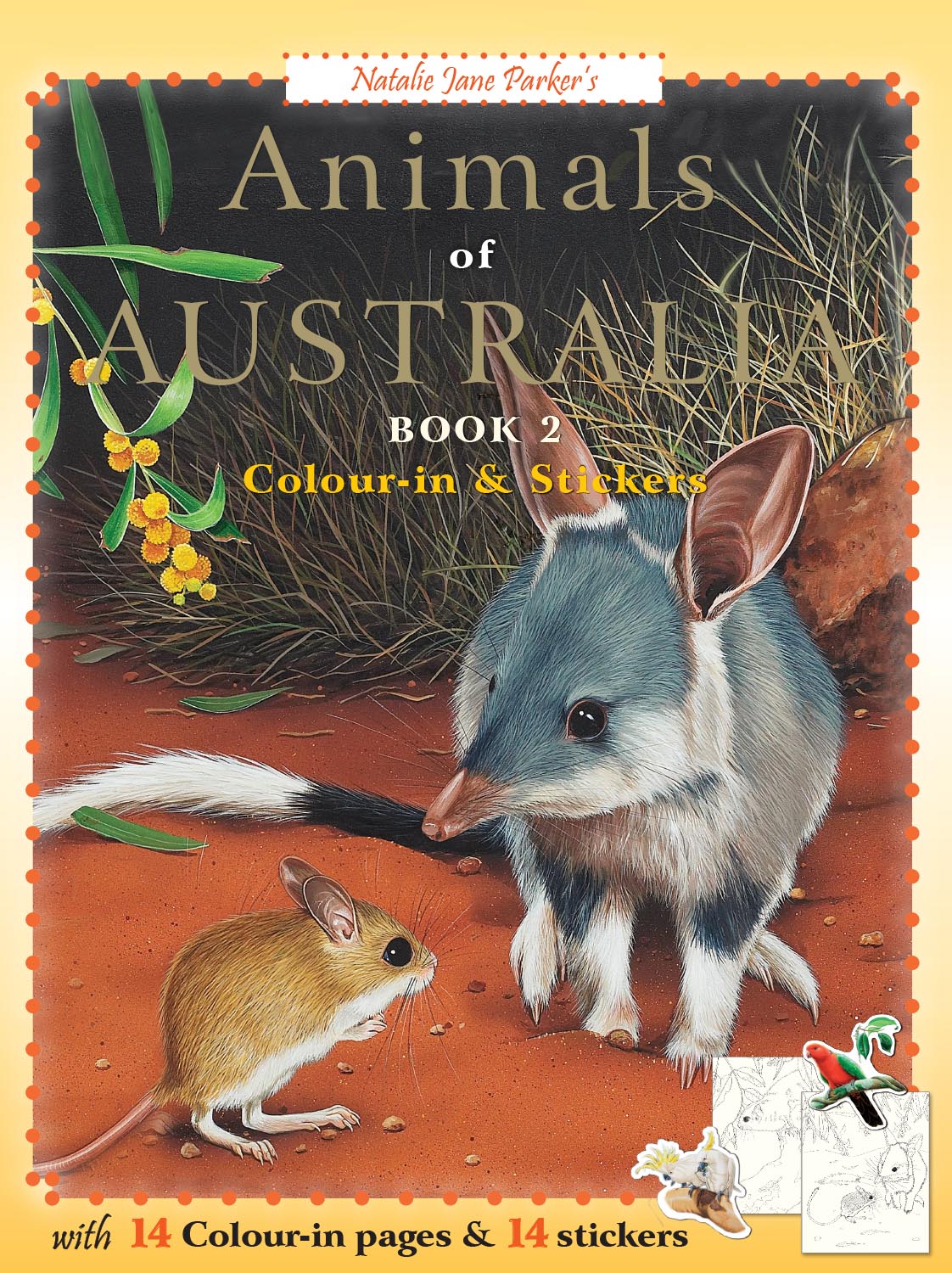 Animals Of Australia 2 Colour Stick