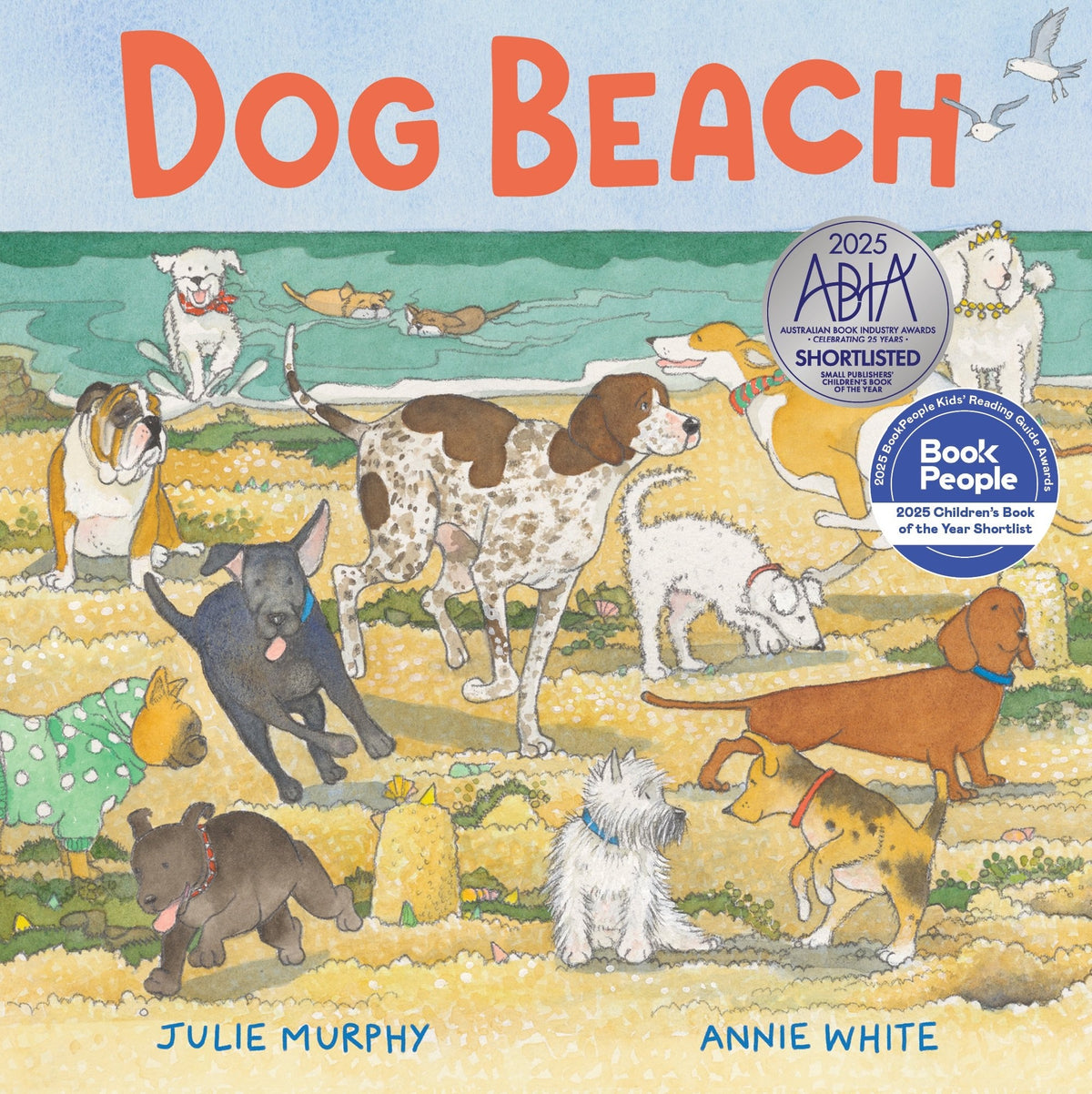 Dog Beach Board Book
