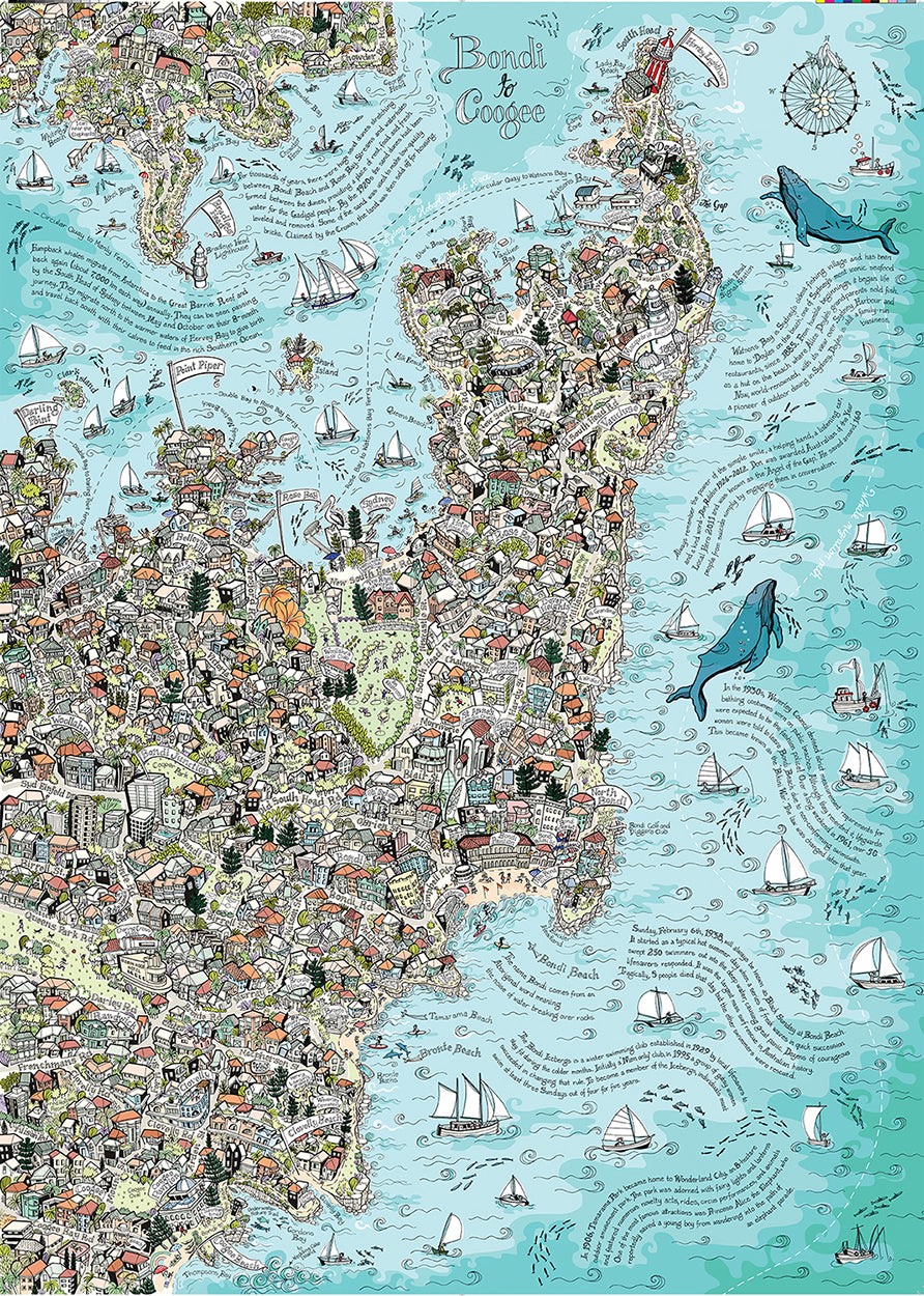 Jigsaw 1000 Bondi To Coogee