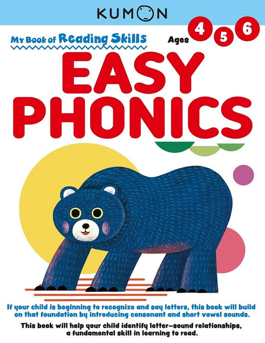 Kumon 456 Easy Phonics Reading