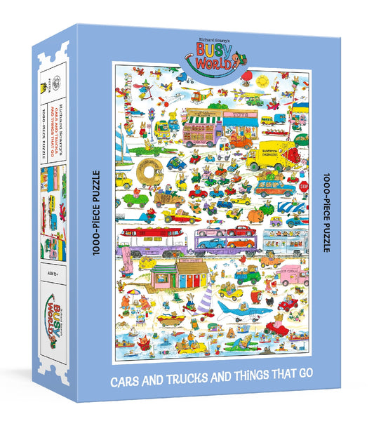 Jigsaw 1000 Cars And Trucks And Things That Go