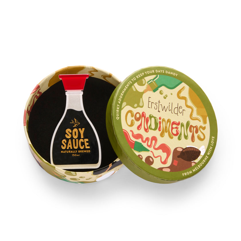 Erstwilder - Brooch The Joy of Soy