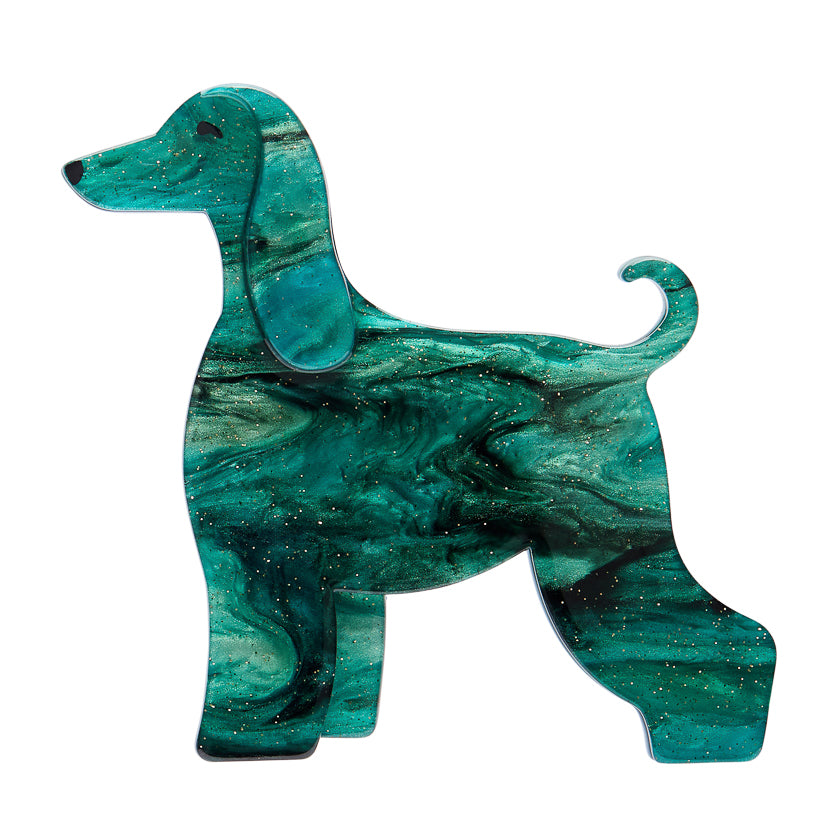 Erstwilder - Brooch Ainslee the Afghan Hound