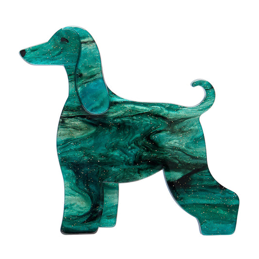 Erstwilder - Brooch Ainslee the Afghan Hound