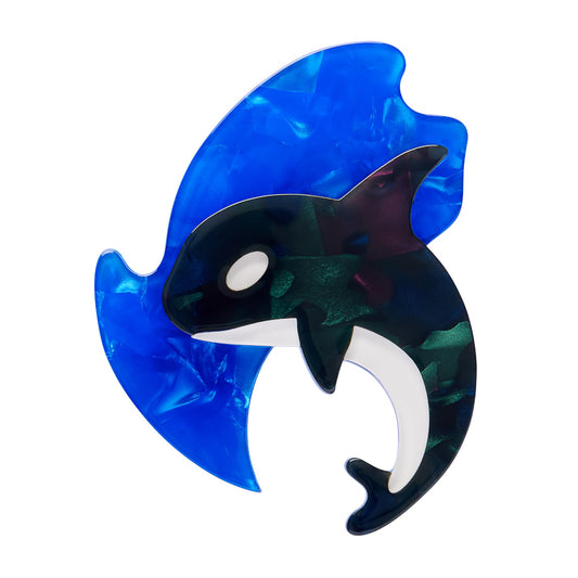 Erstwilder - Brooch Olinda the Honorable Orca