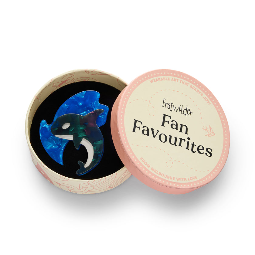 Erstwilder - Brooch Olinda the Honorable Orca