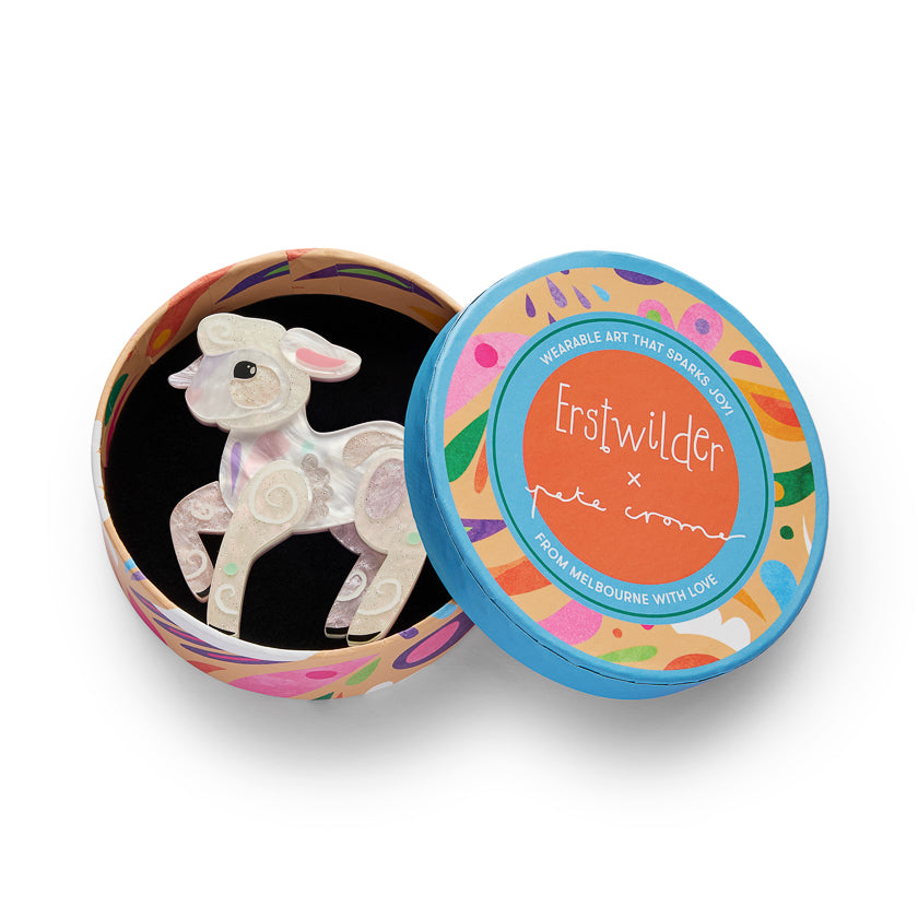 Erstwilder - Brooch Lottie the Lamb